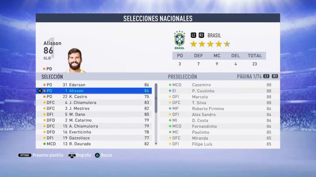 Como jugar con la verdadera seleccion de Brasil || FIFA 19 смотреть онлайн
