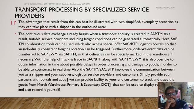 SAP BTP - Business Tech Platform to Design Logistics Cockpit to Track & Trace end to end Logistics. смотреть онлайн