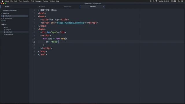 Vue JS 2.0 - Mastering Web Apps : The Vue Instance смотреть онлайн