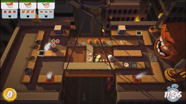 Overcooked PART 10 THE EVER PECKISH BOSS COOK-OFF!! смотреть онлайн
