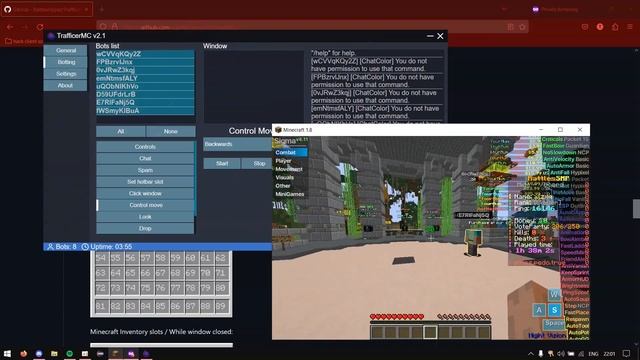 TrafficerMC Tutorial | The best, free & open source Minecraft botting tool смотреть онлайн
