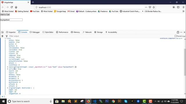 Event Binding in Angular | Event Binding Explained | Angular 6 Tutorial in Hindi (2018) [#8] смотреть онлайн