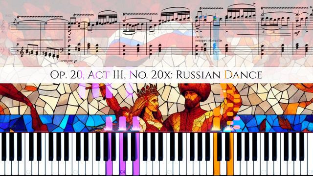 Swan Lake, Act III, No. 20X (Appendix): Danse russe (Piano) смотреть онлайн