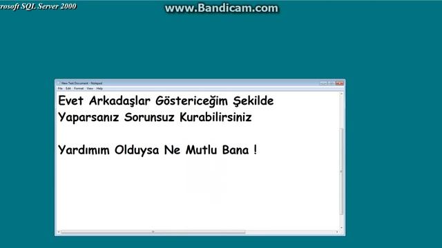 Windows 7 Sql Server 2000 Kurulum смотреть онлайн
