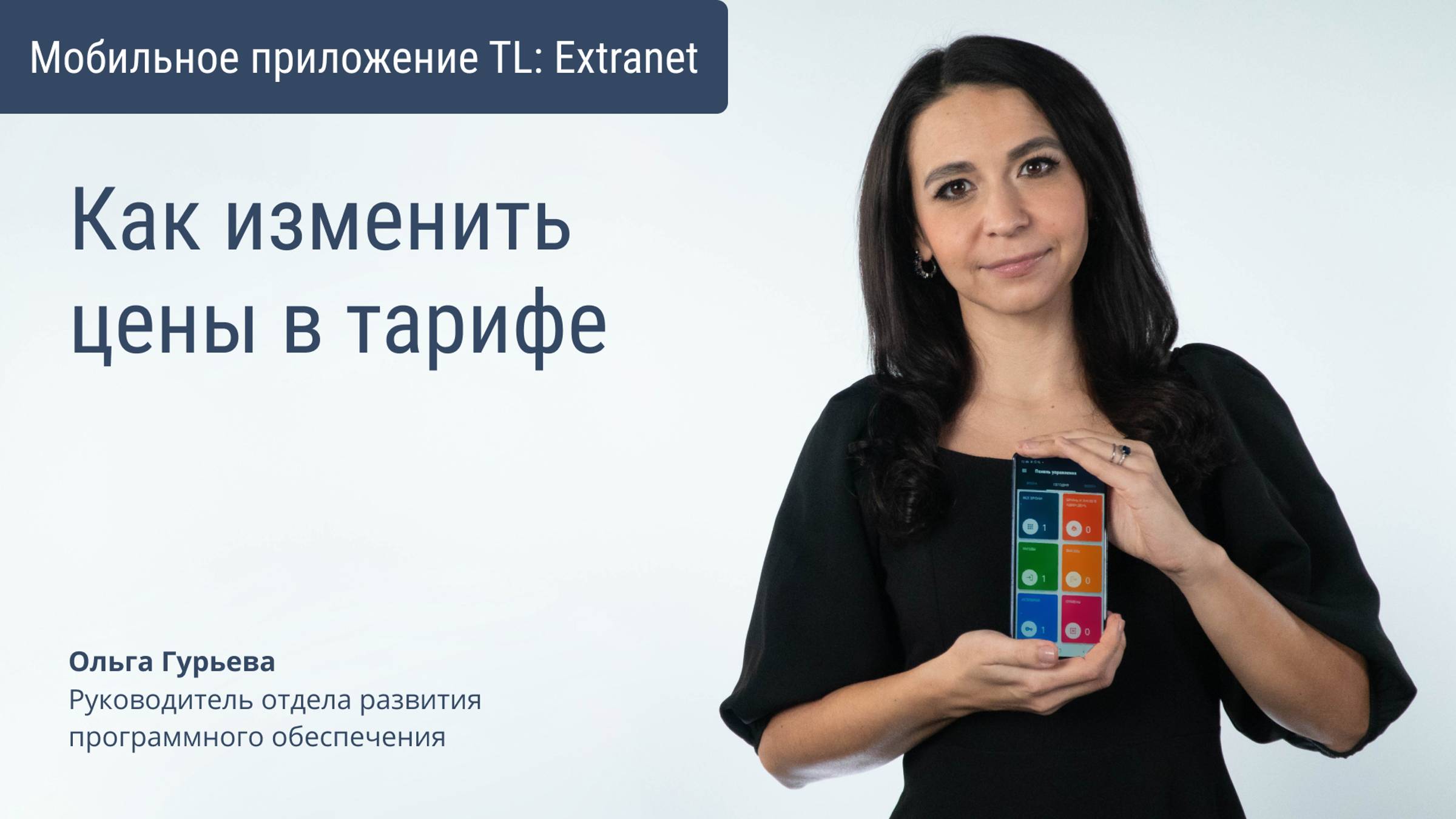 Как изменить цены в тарифе в мобильном приложении TL Extranet смотреть онлайн