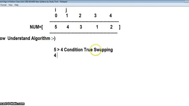 Bubble Sort in Python смотреть онлайн