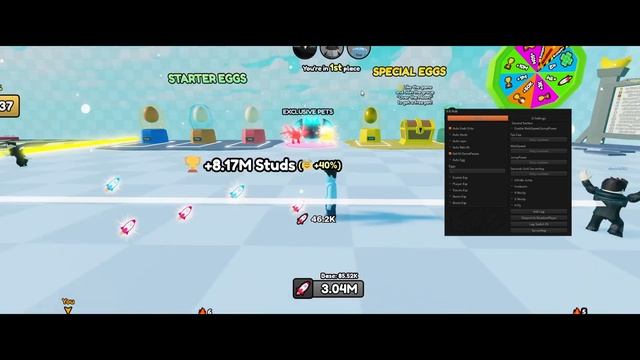 Fly Race Script / Free Pastebin Script / ROBLOX Fly Race смотреть онлайн
