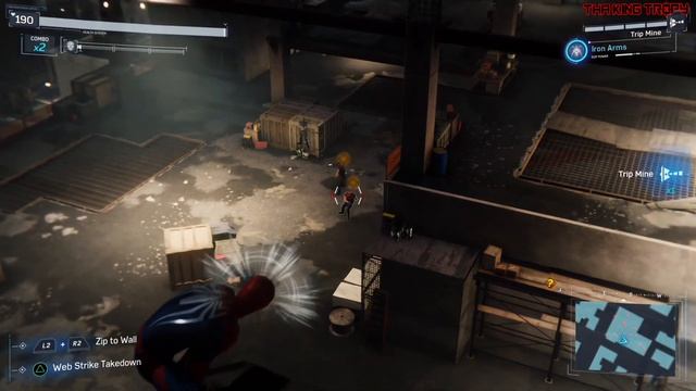 Spider-Man (PS4) | Hug It Out Trophy Guide | Knock together 10 pairs of enemies with Trip Mines смотреть онлайн