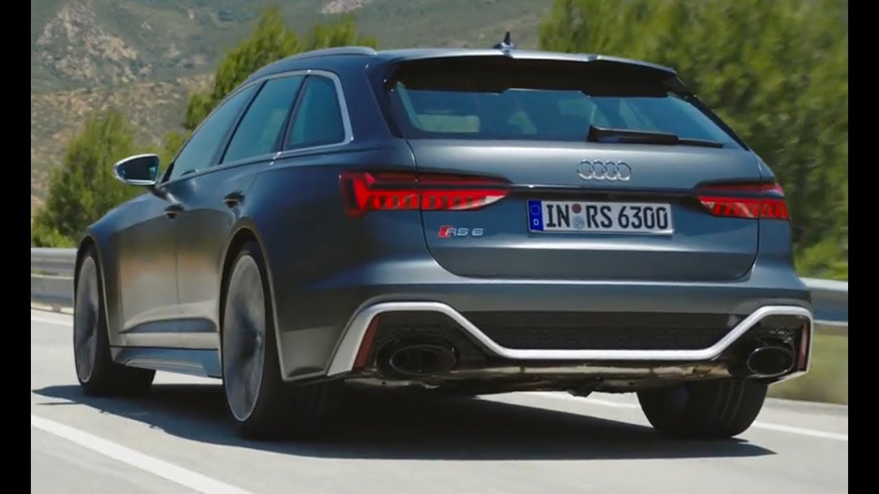 Audi RS 6 Avant 2020 года - высокопроизводительный универсал мощностью 591 л.с. смотреть онлайн