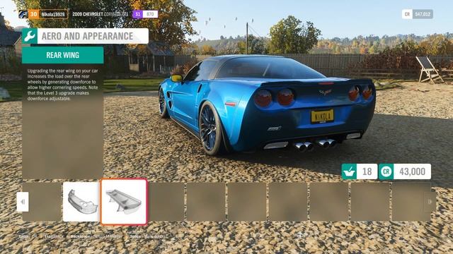 Forza Horizon 4 - Chevrolet Corvette ZR1 2009 [1080p] смотреть онлайн