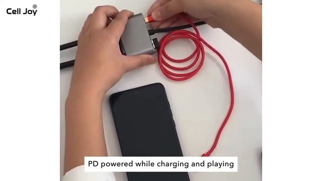 Cáp Chuyển Type-C Cho Macbook  | USB-C Digital AV Multiport Adapter To VGA/HDMI/USB 3.0 Tại CELL JO