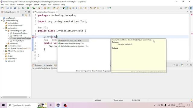 TestNG InvocationCount Attribute | Testing Framework Selenium Java | Tutorials for Beginners | #6 смотреть онлайн