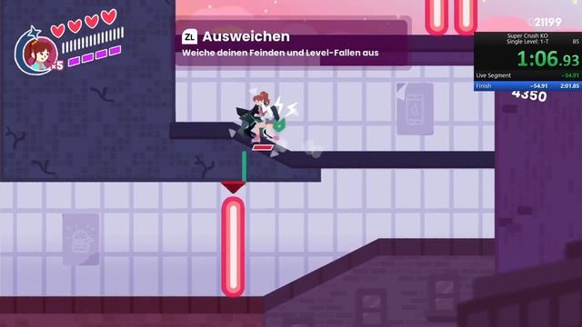 Super Crush KO - Single Level Speedrun 1-T [01:39:25] no skills смотреть онлайн