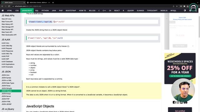 #128 JavaScript Bangla Tutorial | JS JSON | JSON Object & Array Literals смотреть онлайн