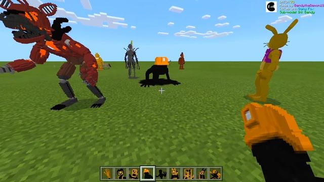 БЕНДИ И ЧЕРНИЛЬНАЯ МАШИНА ПРОТИФ ФНАФ АНИМАТРОНИКИ В МАЙНКРАФТ fnaf bendy inc machine minecraft смотреть онлайн