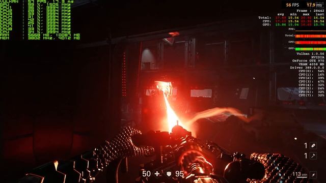 Wolfenstein II 1920X1080 Ultra GTX 970 @1.5Ghz CORE i7-860 @4GHz смотреть онлайн