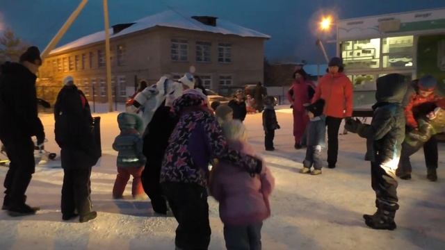 Новый год в посёлке Северка ч.2 смотреть онлайн