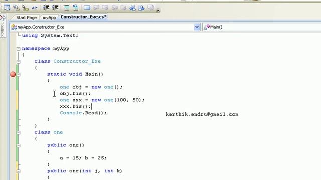 C# - Tutorial, What is Constructor in C#.Net - With Telugu Voice смотреть онлайн