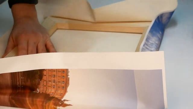 Изготовление холста на подрамнике смотреть онлайн