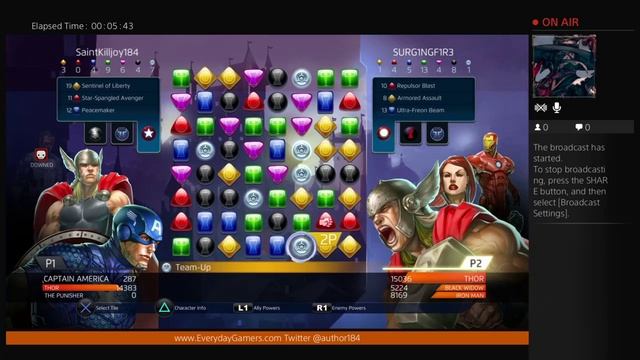 (PS4) Marvel Puzzle Quest: Dark Reign - More Ranked смотреть онлайн