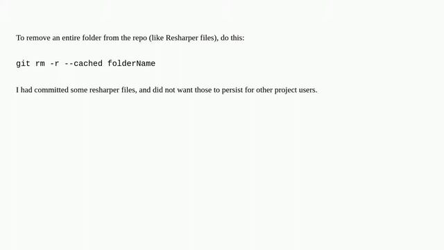 Remove a file from a Git repository without deleting it from the local filesystem смотреть онлайн