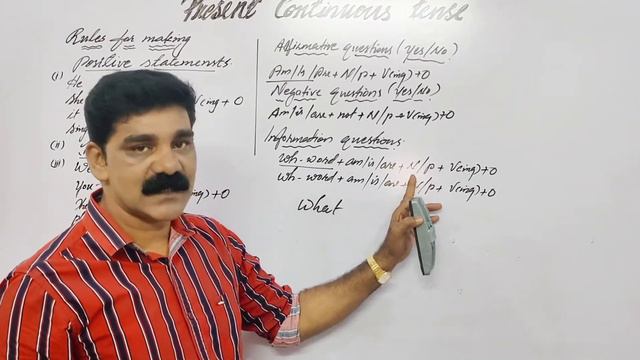 Tenses|Part-3|Present continuous tense|Uses|Structure|Negative Sentences|Questions|By SVS Academy| смотреть онлайн