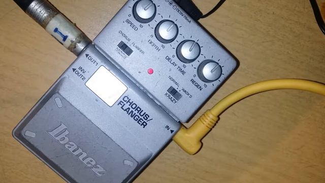 Ibanez cF7 Chrous/Flanger@เนยดามิวสิค смотреть онлайн