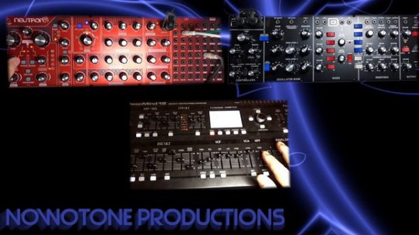Behringer Model D, Neutron and Deepmind 12d jam