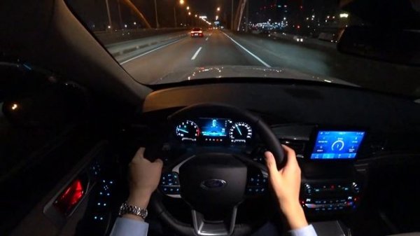 2020 Ford Explorer 2.3 Ecoboost POV test drive