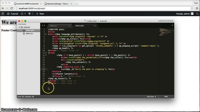 Wordpress Development Tutorial 4: The Basic Wordpress Loop смотреть онлайн