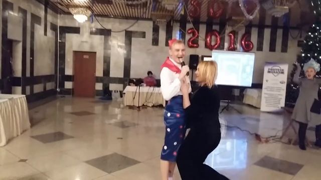Новогодний корпоратив eventov в Уфе 12.01.16. смотреть онлайн