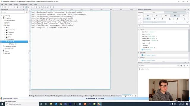 Creating a Dynamic Ignition Perspective Navigation Menu | system.perspective.getProjectInfo() смотреть онлайн