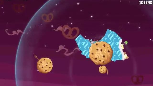 Angry Birds Space Utopia 4-9 walkthrough 3 stars video HD gameplay IPhone 4S iPad3 смотреть онлайн