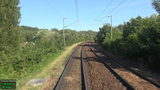 4K Cabride Paris Saint-Lazare - Gisors en VB2n смотреть онлайн