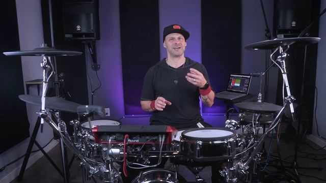 Electronic Drums Tutorial | Electronic Drums For Beginners (Roland V Drums) смотреть онлайн