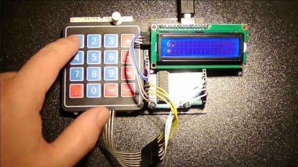 Калькулятор на Arduino (calculator)