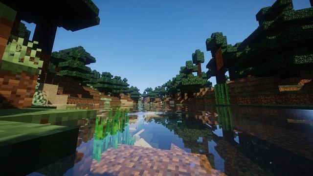 Minecraft Relaxing Music With Soft Rain and Weather Sounds смотреть онлайн