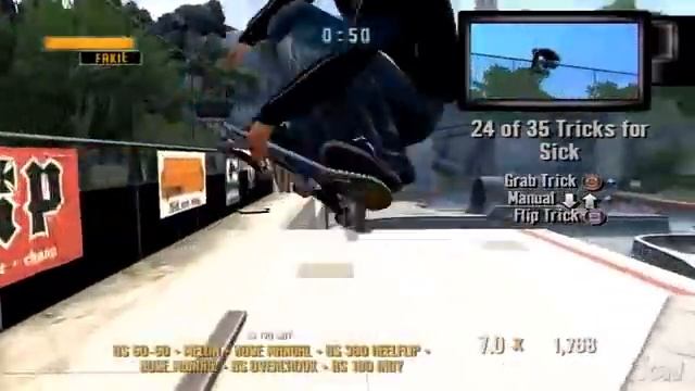 Tony Hawk's Project 8 PlayStation 3 Gameplay - Trick смотреть онлайн