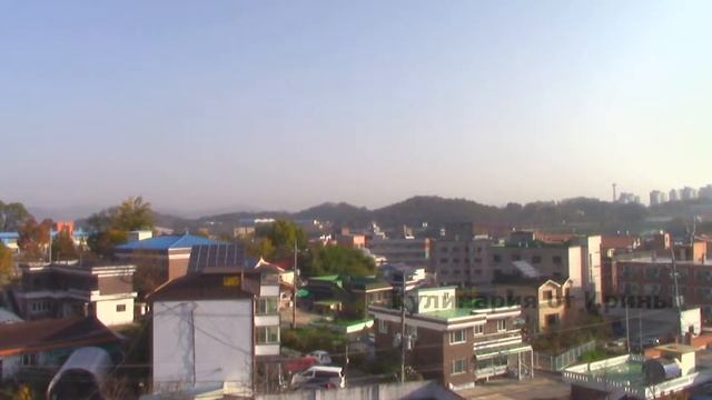 Маленький городок  Синчанг в Южной Корее  . South Korea