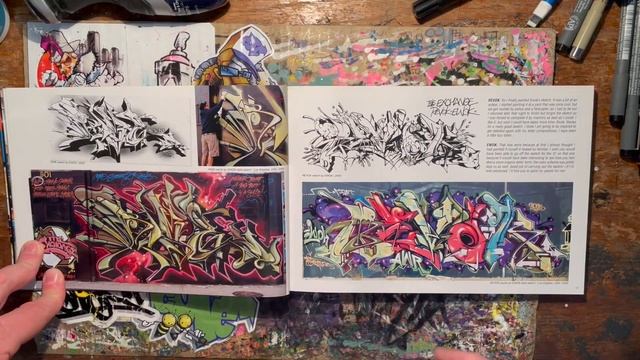 Graffiti book flipthrough - The Exchange Part 1 - REVOK, BATES, SEVER, RIME, YES2, EWOK смотреть онлайн