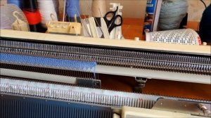 Как вязать панчлейс или ложный ажур на вязальной машине. Панчлейс на бразере