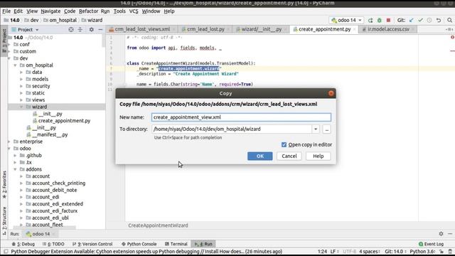 31.How To Create Wizard In Odoo || Create And Launch Wizard From Menu In Odoo | Odoo Transient Mode смотреть онлайн