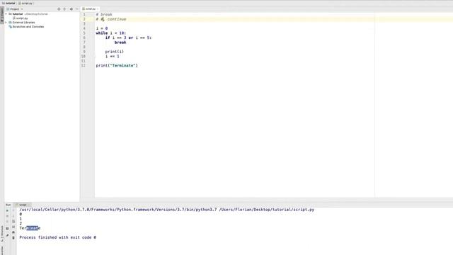 Programmieren verstehen mit Python #18 - Abbruchbedingungen смотреть онлайн