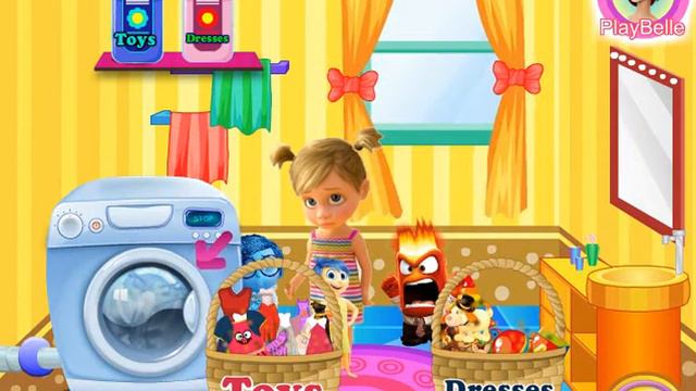 Мультик игра Головоломка: День стирки (Inside Out Washing Day) смотреть онлайн