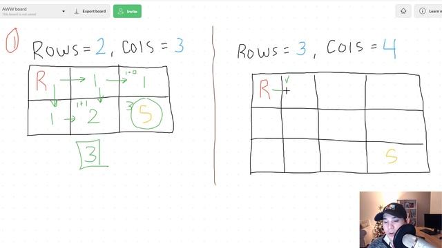 Amazon Dynamic Programming Interview Question - Unique Paths [LeetCode] смотреть онлайн