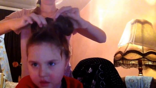 Причёска бантик) моё 1 видео) смотреть онлайн