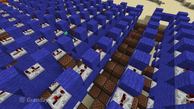 Tetris Theme played with the new note block sounds in Minecraft смотреть онлайн