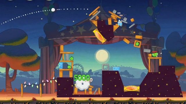Angry Birds Seasons Abra-ca-Bacon 1-9 Walkthrough 3-Star смотреть онлайн