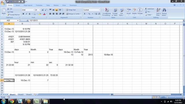 Microsoft Excel Formula Training Date Time смотреть онлайн
