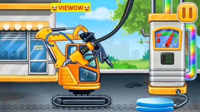 Fun Construction Work Machines KIDS - My Game | Construction Work Machines Play, Win & Enjoy смотреть онлайн